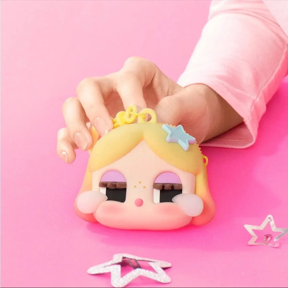 Crybaby Shiny Shiny Earphone Case - Gold - New! from Pop Mart - Picture 2 of 5